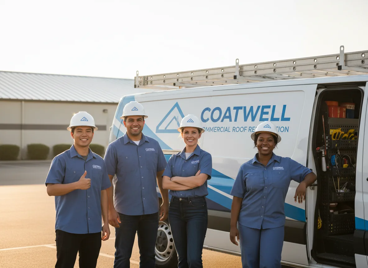 Commercial roof coating company in Linn, MO